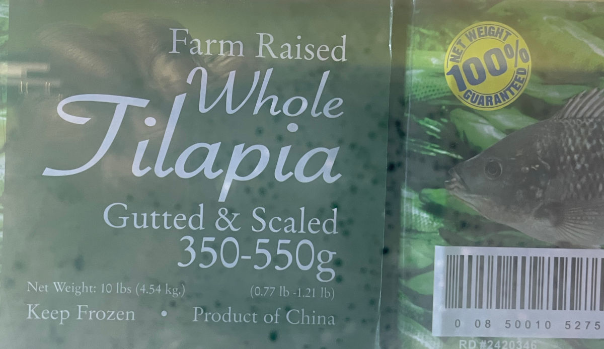 Farm Raised Tilapia Fish